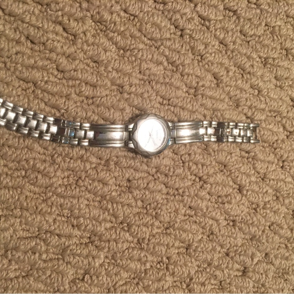 Silver Metal Watch